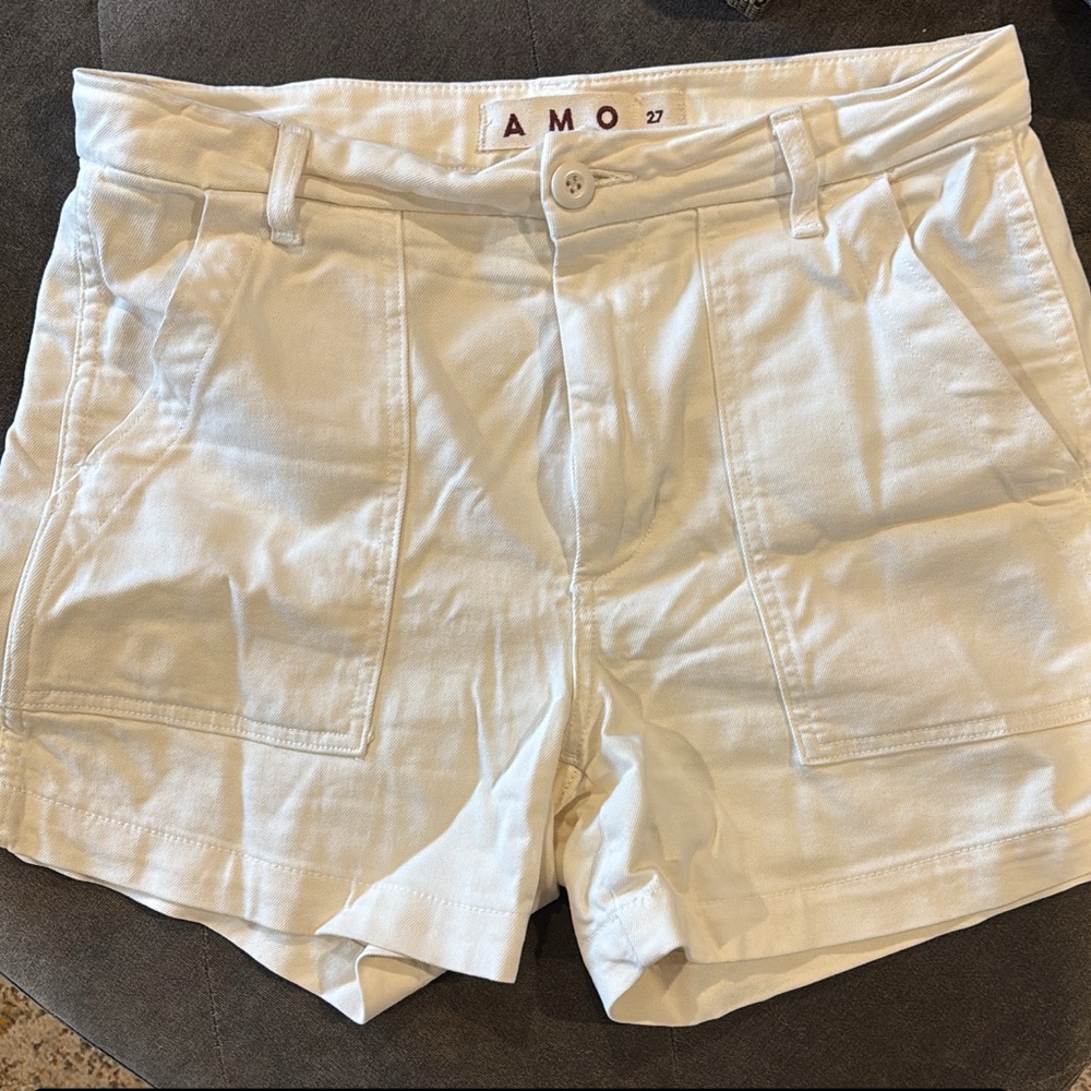AMO Women's Cream Shorts